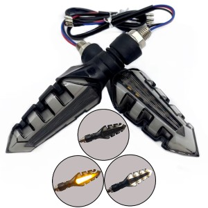 Диодни LED мигачи с бягащ мигач за мотор, скутер